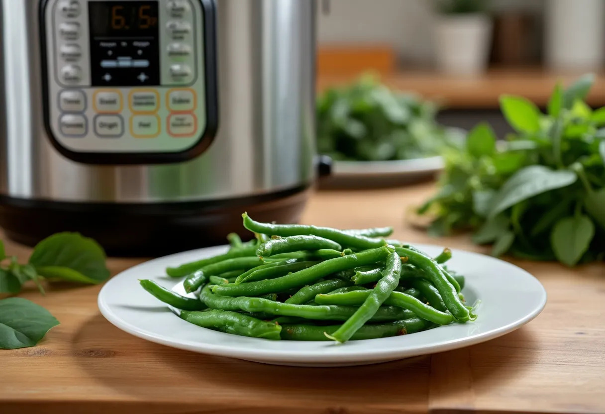 haricots verts cocotte-minute