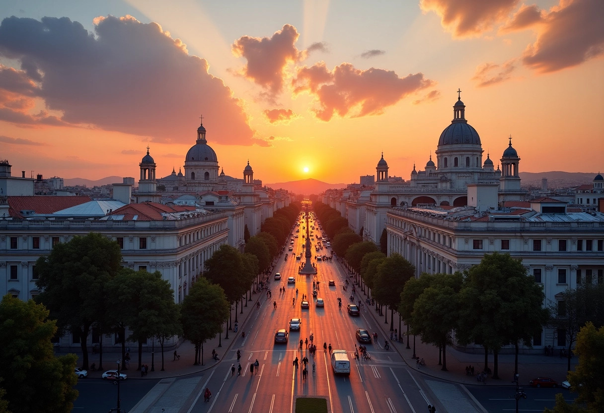 madrid  promenade