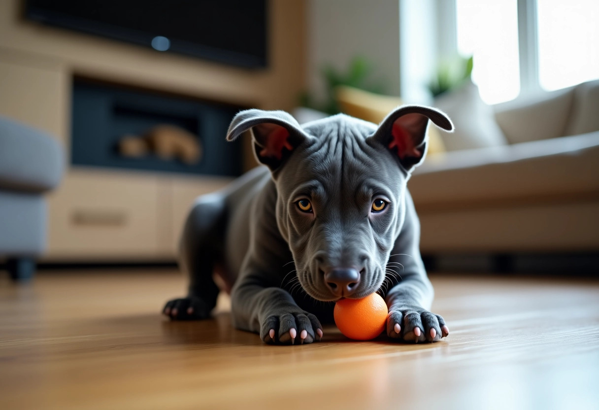 staffie bleu